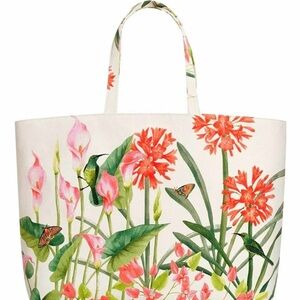 NWT Estee Lauder Floral Print Tote Bag